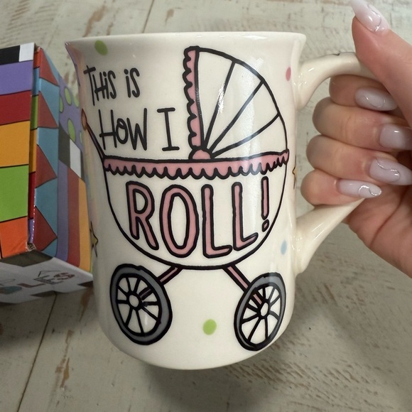 NIB Our Name is Mud This is How I Roll Mug - Picture 2 of 6